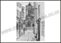 Drum Lane, Northampton | Art Print Unframed