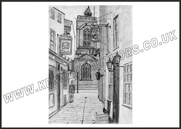 Drum Lane, Northampton | Art Print Unframed